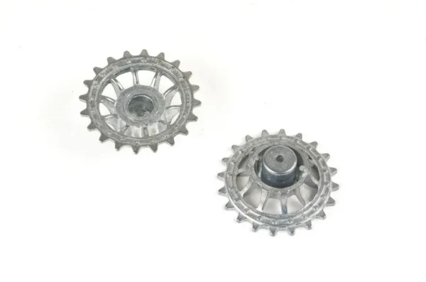 Aufrüstungssatz für Panzer: Metallkettenset für Heng Long German Tiger 3818 – Bild 2