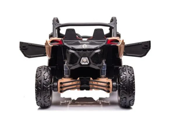 Kinderfahrzeug - Elektro Auto "Can Am RS" - 24V Akku,4x200W Motoren- 2,4Ghz, Allrad+2 Sitzer+Ledersitz+EVA – Bild 12