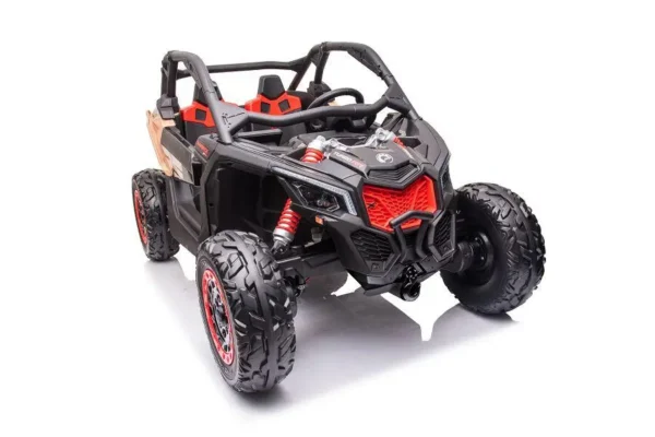 Kinderfahrzeug - Elektro Auto "Can Am RS" - 24V Akku,4x200W Motoren- 2,4Ghz, Allrad+2 Sitzer+Ledersitz+EVA – Bild 5