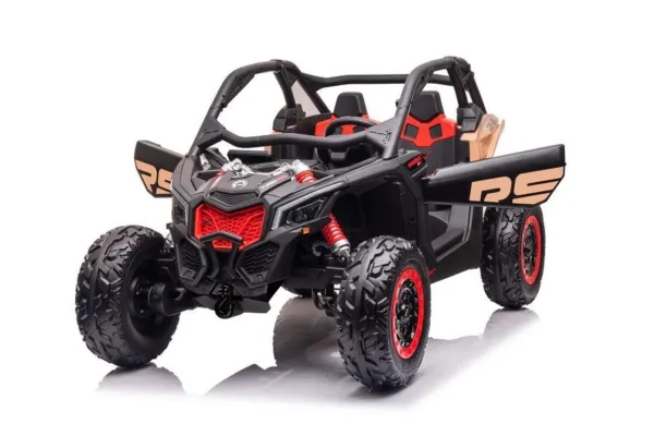 Kinderfahrzeug - Elektro Auto "Can Am RS" - 24V Akku,4x200W Motoren- 2,4Ghz, Allrad+2 Sitzer+Ledersitz+EVA – Bild 8