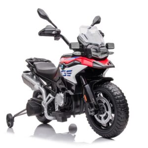 Elektro Kindermotorrad BMW F850 GS - 12V7A Akku - mit Stützräder, Musik und Lichter -EVA Reifen
