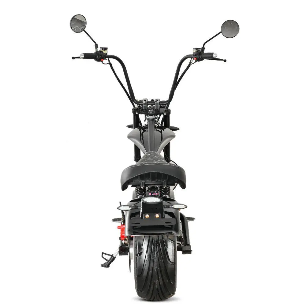 Elektro Scooter Coco Bike E-Chopper mit Straßenzulassung bis zu 48 km/h schnell - ca. 75 km Reichweite, 60V | 3000W | 30AH Akku -CP4 Max-2 – Bild 4
