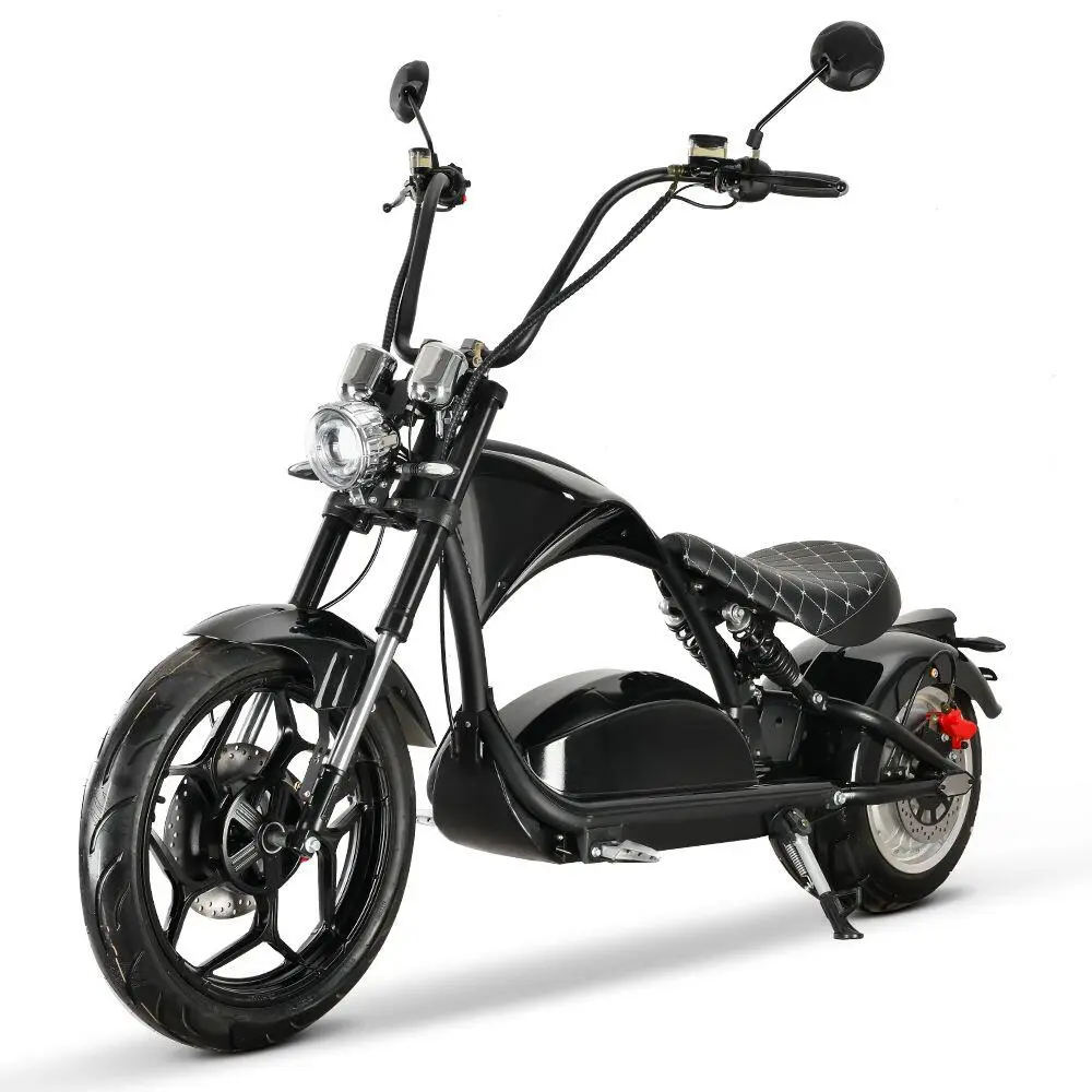 Elektro Scooter Coco Bike E-Chopper mit Straßenzulassung bis zu 48 km/h schnell - ca. 75 km Reichweite, 60V | 3000W | 30AH Akku -CP4 Max-2 – Bild 6