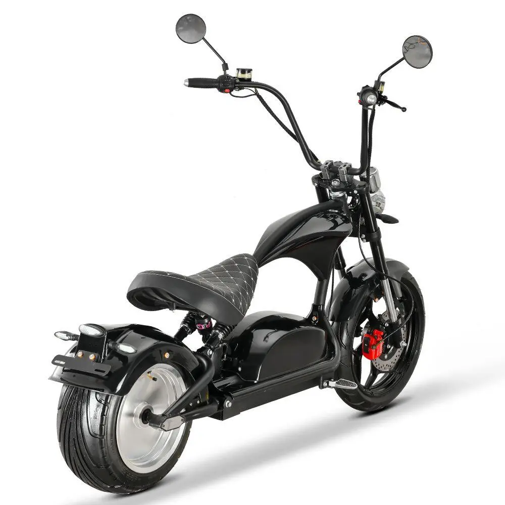 Elektro Scooter Coco Bike E-Chopper mit Straßenzulassung bis zu 48 km/h schnell - ca. 75 km Reichweite, 60V | 3000W | 30AH Akku -CP4 Max-2 – Bild 8