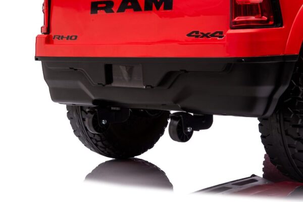 Kinderfahrzeug - Elektro Auto "Feuerwehr Dodge RAM" - 12V10AH Akku,4 Motoren- 2,4Ghz Fernsteuerung, MP3+Sirene – Bild 9