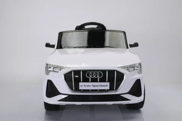 Kinderfahrzeug - Elektro Auto "Audi E-Tron Sportback" - lizenziert - 12V Akku - 2 Motoren- 2,4Ghz + MP3 + Leder – Bild 3