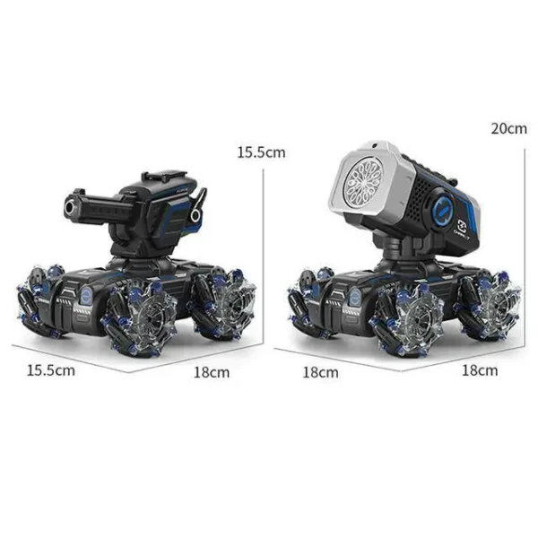 RC Panzer Wasserbombe Auto 1:16 mit 2,4Ghz - 4WD – Bild 2