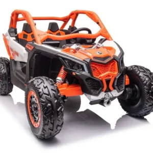 Kinderfahrzeug - Elektro Auto "Can Am" - 12V14A Akku,4x35W Motoren- 2,4Ghz, Allrad+2 Sitzer+Ledersitz+EVA