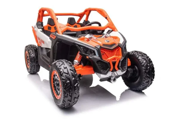 Kinderfahrzeug - Elektro Auto "Can Am" - 12V14A Akku,4x35W Motoren- 2,4Ghz, Allrad+2 Sitzer+Ledersitz+EVA