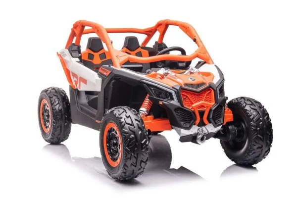 Kinderfahrzeug - Elektro Auto "Can Am" - 12V14A Akku,4x35W Motoren- 2,4Ghz, Allrad+2 Sitzer+Ledersitz+EVA – Bild 6