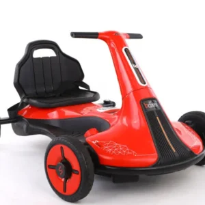 Kinder Elektroauto "Drift-Cart" mit 12V - 2x45W Motoren mit Musik