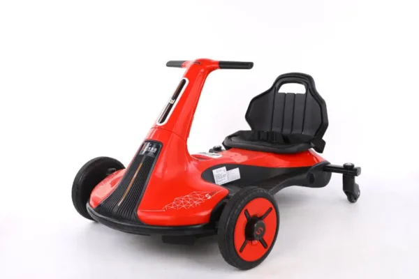 Kinder Elektroauto "Drift-Cart" mit 12V - 2x45W Motoren mit Musik – Bild 3