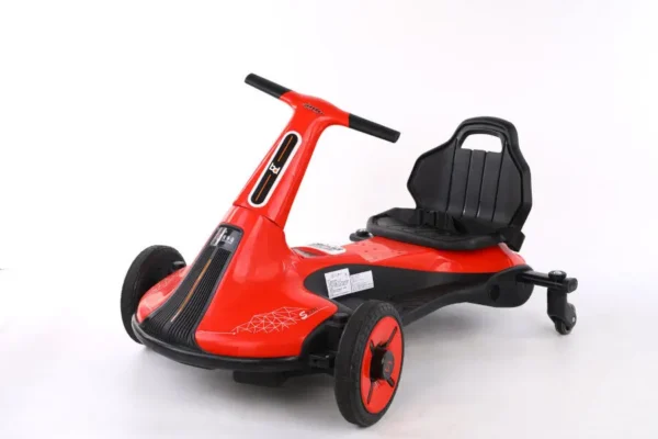 Kinder Elektroauto "Drift-Cart" mit 12V - 2x45W Motoren mit Musik – Bild 4