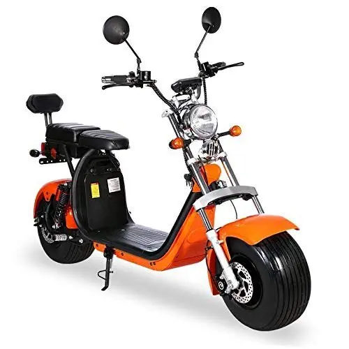 Coco Bike Fat E-Scooter mit Straßenzulassung bis zu 40 km/h schnell - 45km Reichweite, 60V | 1500W | 20AH Akku – Bild 3