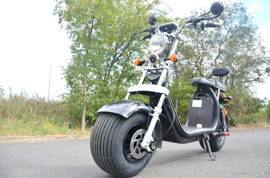 Coco Bike Fat E-Scooter mit Straßenzulassung bis zu 40 km/h schnell - 45km Reichweite, 60V | 1500W | 20AH Akku – Bild 13