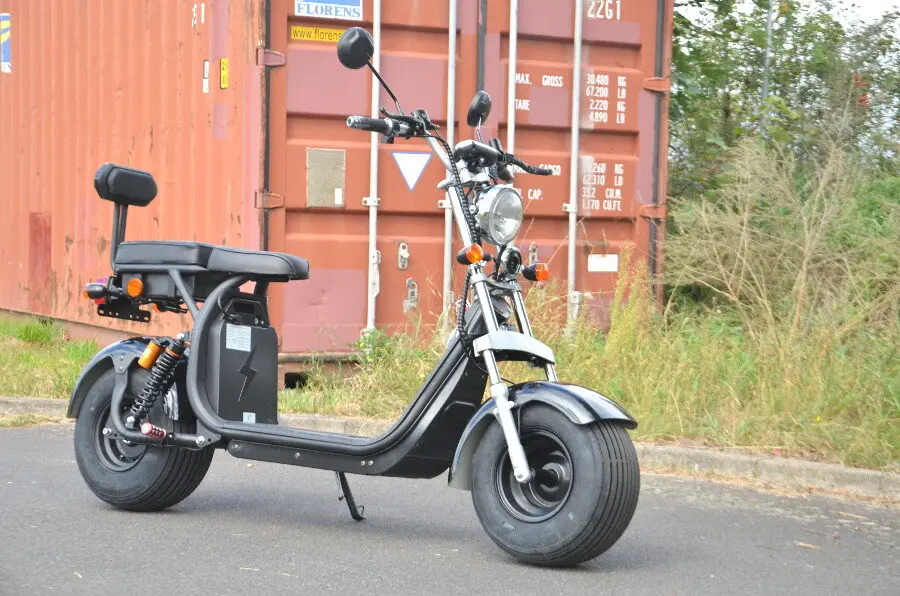Coco Bike Fat E-Scooter mit Straßenzulassung bis zu 40 km/h schnell - 45km Reichweite, 60V | 1500W | 20AH Akku – Bild 15