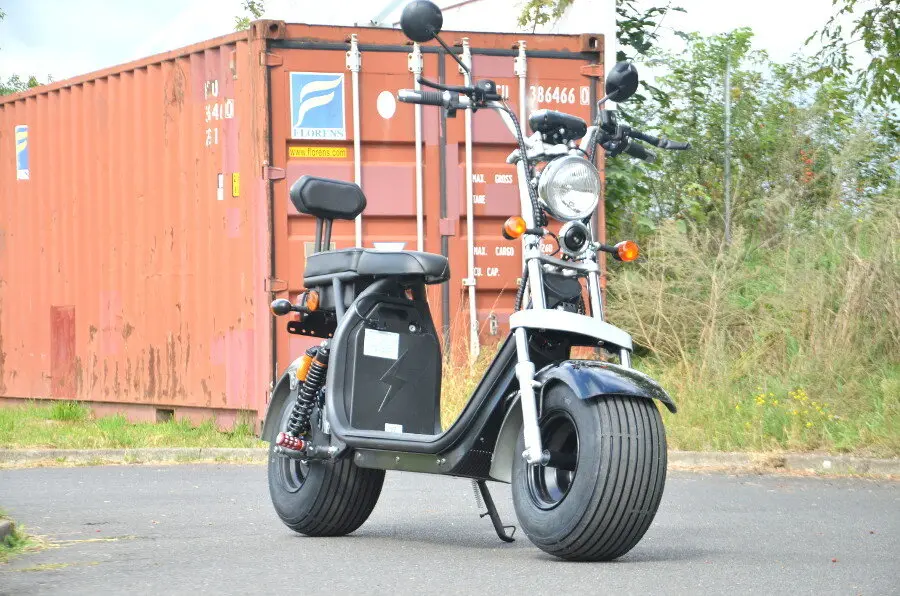 Coco Bike Fat E-Scooter mit Straßenzulassung bis zu 40 km/h schnell - 45km Reichweite, 60V | 1500W | 20AH Akku – Bild 16