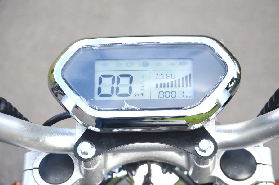 Coco Bike Fat E-Scooter mit Straßenzulassung bis zu 40 km/h schnell - 45km Reichweite, 60V | 1500W | 20AH Akku – Bild 5