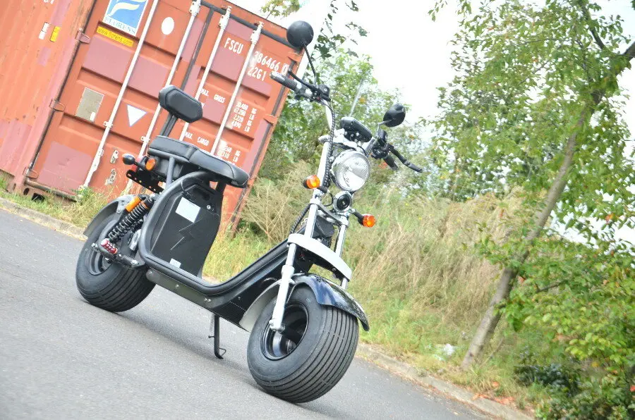 Coco Bike Fat E-Scooter mit Straßenzulassung bis zu 40 km/h schnell - 45km Reichweite, 60V | 1500W | 20AH Akku – Bild 8