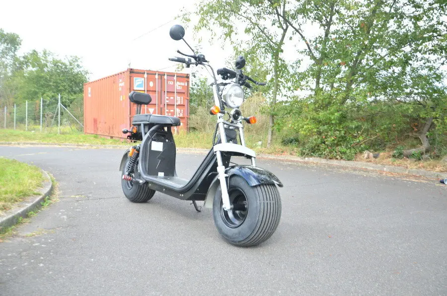 Coco Bike Fat E-Scooter mit Straßenzulassung bis zu 40 km/h schnell - 45km Reichweite, 60V | 1500W | 20AH Akku – Bild 11