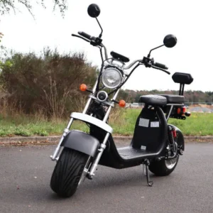 Coco Bike Fat E-Scooter mit Straßenzulassung bis zu 48 km/h schnell - mit Alu Felgen, 60V | 1500W | 20AH Akku -CP1.6