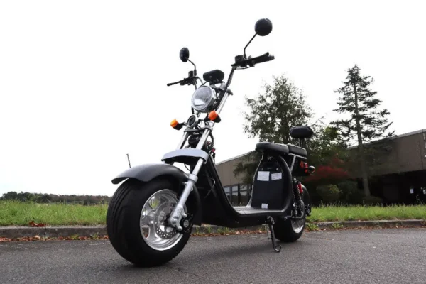 Coco Bike Fat E-Scooter mit Straßenzulassung bis zu 48 km/h schnell - mit Alu Felgen, 60V | 1500W | 20AH Akku -CP1.6 – Bild 2
