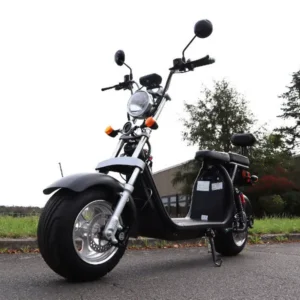 Coco Bike Fat E-Scooter mit Straßenzulassung bis zu 48 km/h schnell - mit Alu Felgen, 60V | 1500W | 20AH Akku -CP1.6 -Gelb