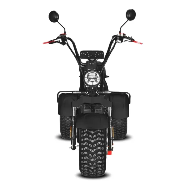 E-Scooter Trike mit Straßenzulassung und drei Räder Trike HM7 Off-Road - ca. 70km Reichweite, 2 Motoren | 60V | 4000W | 2 x 20AH Akkus – Bild 2