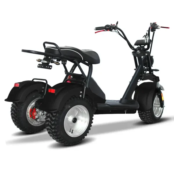 E-Scooter Trike mit Straßenzulassung und drei Räder Trike HM7 Off-Road - ca. 70km Reichweite, 2 Motoren | 60V | 4000W | 2 x 20AH Akkus – Bild 5