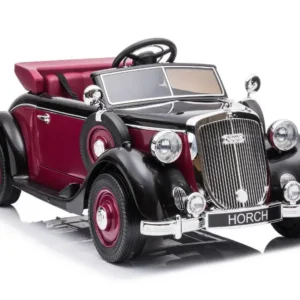 Elektro Kinderfahrzeug - Kinderauto "Audi Horch 930V" Oldtimer - lizenziert - 24V7AH, 2 Motoren- 2,4Ghz Fernsteuerung, MP3, Ledersitz+EVA- Lackiert