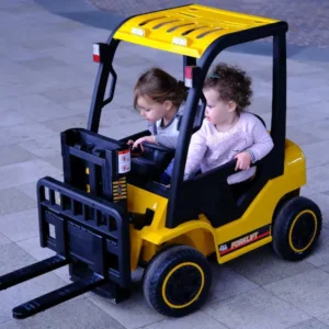 Kinderauto - Elektro Gabelstabler - 12V7AH Akku, 2 Motoren + 2,4Ghz