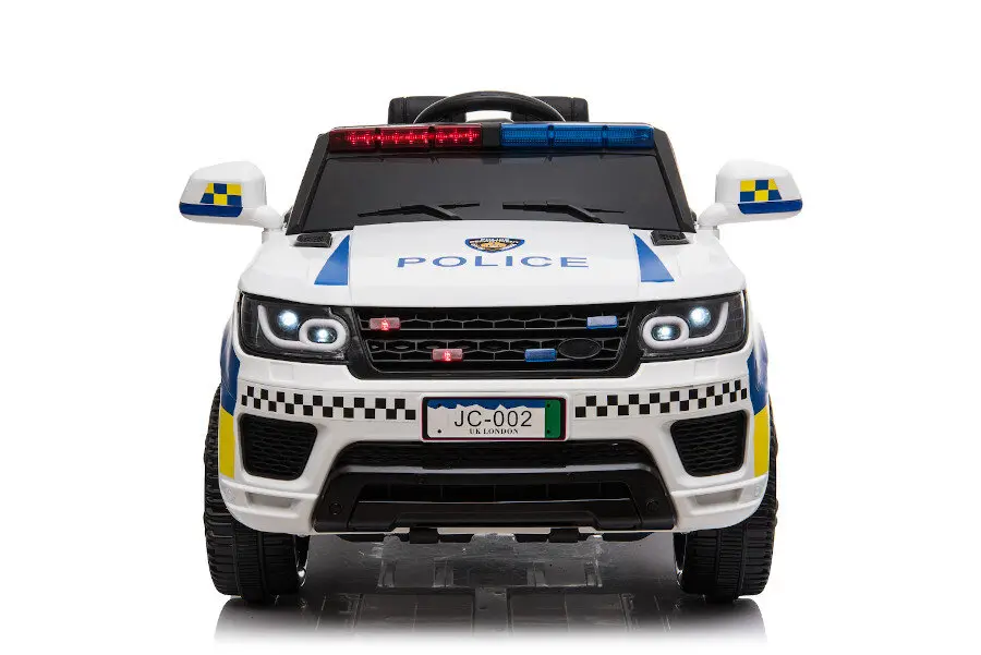 Kinderfahrzeug - Elektro Auto "Polizei RR002" - 12V7AH Akku,2 Motoren- 2,4Ghz Fernsteuerung, MP3+Sirene – Bild 2