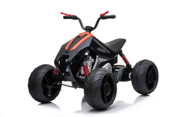 Kinderfahrzeug - Elektro Kinderquad "718" 2x35W, 12V7Ah - Orange-Schwarz