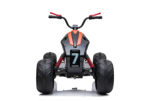 Kinderfahrzeug - Elektro Kinderquad "718" 2x35W, 12V7Ah - Orange-Schwarz – Bild 3