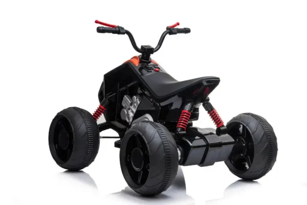 Kinderfahrzeug - Elektro Kinderquad "718" 2x35W, 12V7Ah - Orange-Schwarz – Bild 4