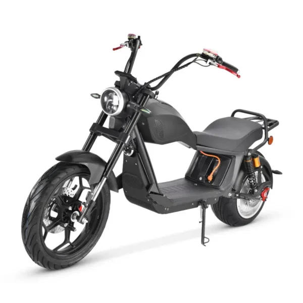 Elektro Scooter E-Chopper CP6 mit Straßenzulassung bis zu 48 km/h schnell - ca. 50 km Reichweite, 60V | 2000W | 20AH Akku – Bild 2