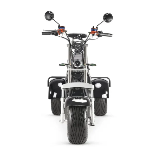 Coco Bike E-Scooter mit Straßenzulassung und drei Räder Trike CP7 - ca. 45km Reichweite, 2 Motoren | 60V | 2000W | 20AH Akku – Bild 3