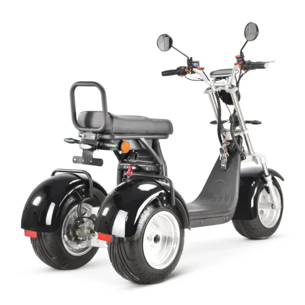 Coco Bike E-Scooter mit Straßenzulassung und drei Räder Trike CP7 - ca. 45km Reichweite, 2 Motoren | 60V | 2000W | 20AH Akku – Bild 6