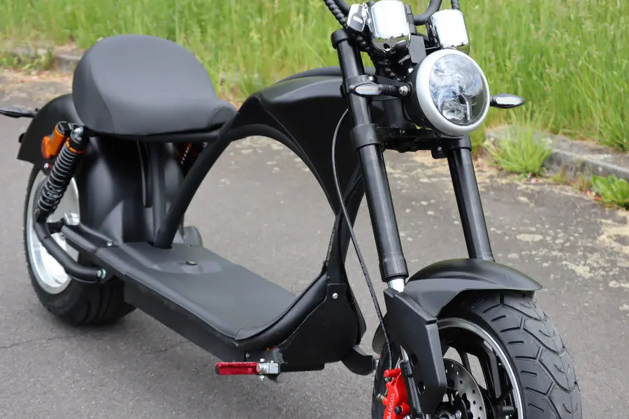 Elektro Scooter Coco Bike E-Chopper mit Straßenzulassung bis zu 48 km/h schnell - ca. 50 km Reichweite, 60V | 2000W | 20AH Akku -CP4 Plus – Bild 13
