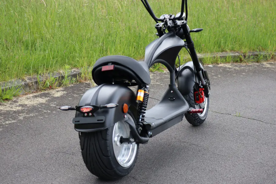 Elektro Scooter Coco Bike E-Chopper mit Straßenzulassung bis zu 48 km/h schnell - ca. 50 km Reichweite, 60V | 2000W | 20AH Akku -CP4 Plus – Bild 16