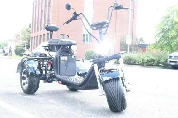 E-Scooter mit Straßenzulassung - drei Räder Trike 35km/120km Reichweite, 60V | 2000W | 20AH/40AH/50AH Akku CP3.1 #1 – Bild 3