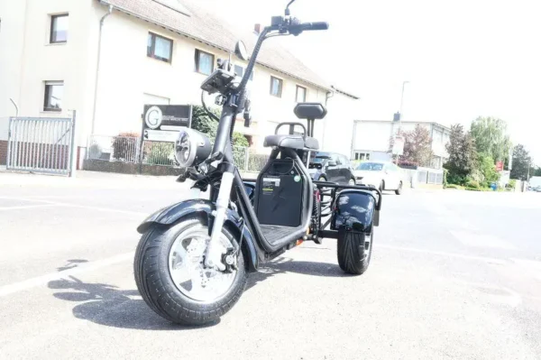 E-Scooter mit Straßenzulassung - drei Räder Trike 35km/120km Reichweite, 60V | 2000W | 20AH/40AH/50AH Akku CP3.1 #1 – Bild 4