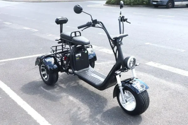 E-Scooter mit Straßenzulassung - drei Räder Trike 35km/120km Reichweite, 60V | 2000W | 20AH/40AH/50AH Akku CP3.1 #1 – Bild 6