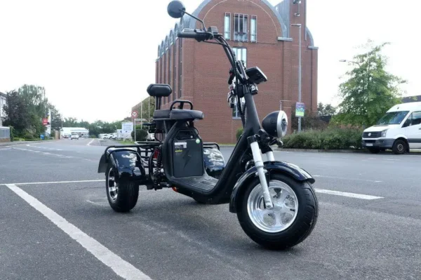 E-Scooter mit Straßenzulassung - drei Räder Trike 35km/120km Reichweite, 60V | 2000W | 20AH/40AH/50AH Akku CP3.1 #1 – Bild 7