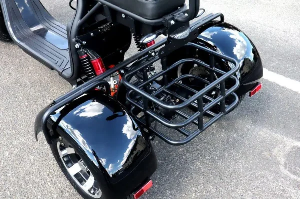 E-Scooter mit Straßenzulassung - drei Räder Trike 35km/120km Reichweite, 60V | 2000W | 20AH/40AH/50AH Akku CP3.1 #1 – Bild 9