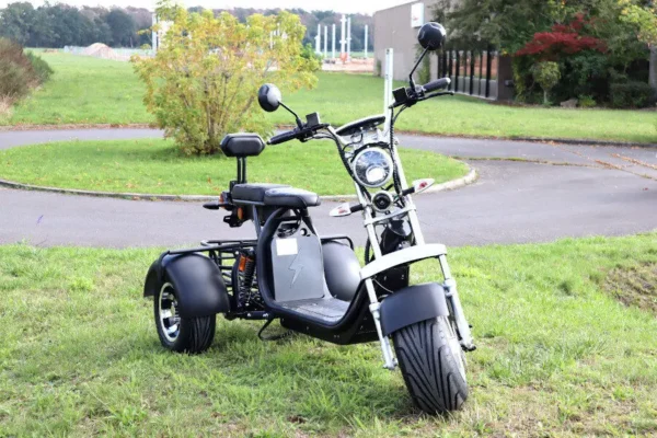 Coco Bike E-Scooter mit Straßenzulassung und drei Räder Trike ca. 35km Reichweite, 60V | 2000W | 20AH Akku – Bild 4