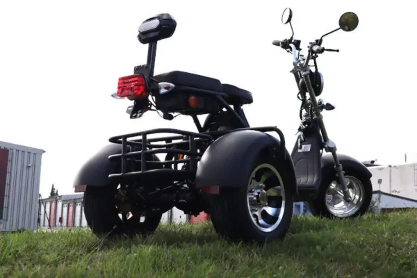 Coco Bike E-Scooter mit Straßenzulassung und drei Räder Trike ca. 35km Reichweite, 60V | 2000W | 20AH Akku – Bild 5