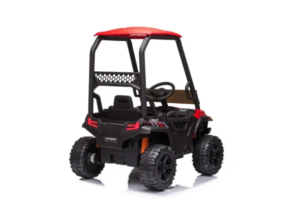 Kinderfahrzeug - Elektro Auto "Buggy 929" - 12V7AH Akku,2x Motoren, Ledersitz - 2,4Ghz +MP3 – Bild 2