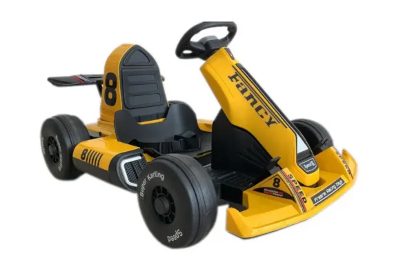 Kinder Elektroauto "e-Gokart F1" mit 12V - 2 Motoren + MP3 mit Fernbedienung