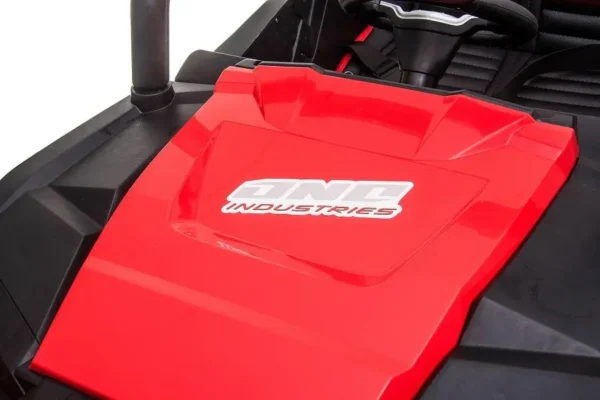 Kinderfahrzeug - Elektro Auto "Buggy 999" - 12V10AH Akku,4 Motoren- 2,4Ghz, Allrad+2 Sitzer+Ledersitz+EVA – Bild 14